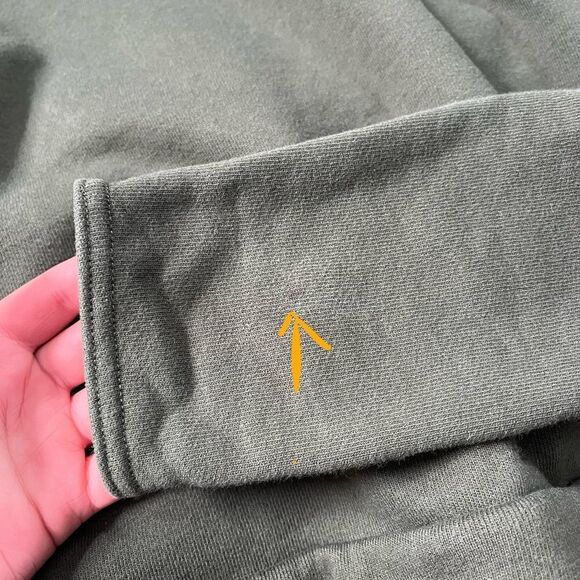 ALO Yoga Green Cropped Hoodie - Picture 10 of 10